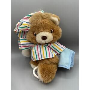Teddy Beddy Bear Vintage Pull-String Baby Plush Toy Doll